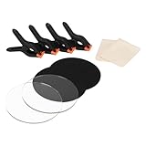 TTETTZ 2 Stück Karten Glättungsset mit Reinigungszubehör Pflegewerkzeug für Sammelkarten Vielseitiges Reparaturset mit Acryl Und PP Material für Sammler Kart