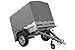 Produktbild Kipper Anhänger 750 kg Garden Trailer 150 Kipp 150x106 cm [mit Hochplane, Hochspriegel und Stützrad]