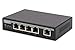 Produktbild DIGITUS 5-Port 10/100Mbps Fast Ethernet Switch mit 4 PoE Ports Desktop Switch und 1 Uplink, 65 Watt