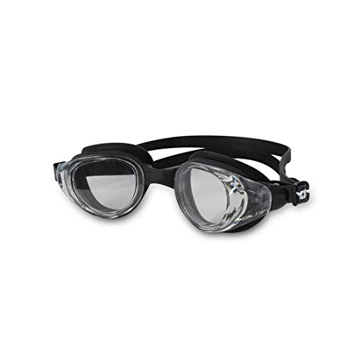 SPANCO Anti Fog Swimming Goggle For Adults & Kids | With Free Case & Adjustable Straps (Frame Color : Black) (Model : 1331) (Case : Pouch) (B0C5K3LJ41) Amazon Price History, Amazon Price Tracker