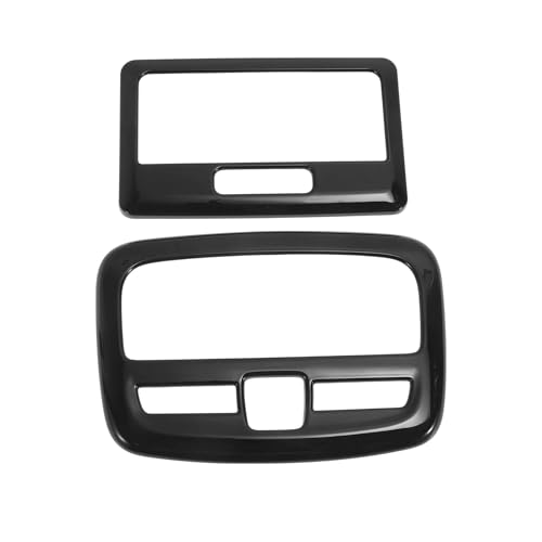 HOPESPANNER Light Trim Bezel for Suzuki Fronx 2024-2025 Front Row Rear Row Lamp Bezel Light Cover Decor Black 2 Pcs