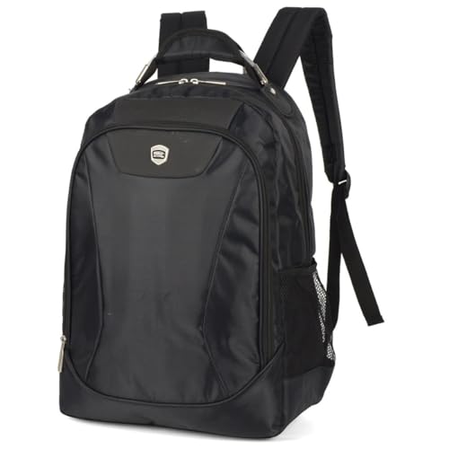 Mochila Masculina Notebook 18' Preta Executiva Impermeável Cabo de Aço Trabalho Viagem - Polo King