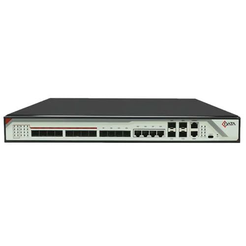 C-Data EPON OLT 1x USB Interface, 4X uplink GE Ports, 4X uplink SFP Ports, 4X 10-gigabit uplink Ports and 8X EPON Ports, FSAN