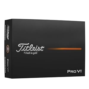 Titleist Pro V1 Golfball, 12 Stück, Weiß (STD Play Number #1-4)