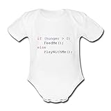 Witziges Design für den Programmierer-Nachwuchs: If hunger feed me; else play with me.