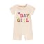 Birthday Girl Jumpsuit Beige