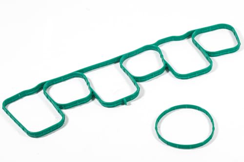 Image of MS97214 Fuel Injection Plenum Gasket Upper Intake Manifold Gasket Set For Ford Edge Explorer Mustang Flex Transit F-150 Taurus MKS MKT MKZ MKX 2011 12 13 14 15 16 17 18 19 2020-2024 3.5L 3.7L 3.3L