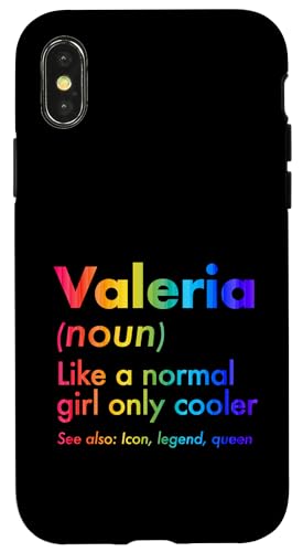 Valeria Like A Normal Girl Only Cooler Queen ���O �X�}�z�P�[�X iPhone X/XS �p