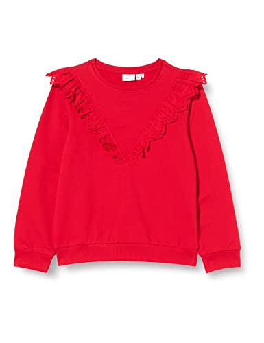 Name It Nkfoelia LS Sweat Bru Maglia di Tuta