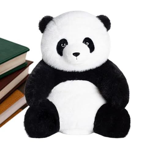 Lindo Panda de Peluche | Peluche para Dormir, Peluche Relleno como compañero Emocional y decoración para niños, Adultos y Fiestas de cumpleaños