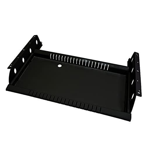 LMDX Soporte Portateclado Extraíble con 350mm Rieles Guía, Bandeja for Teclado Bajo Mesa, En Metal Acero, Durabilidad, Extensor Ergonómico for Escritorio, Aliviar La Fatiga Muscular Cover