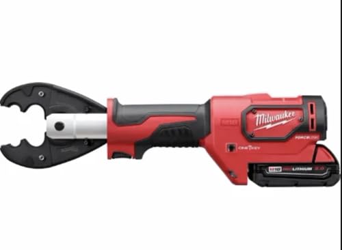 Milwaukee 2678-22BG M18 Force Logic 6T Utility Crimping Kit with D3 Grooves And Fixed Bg Die