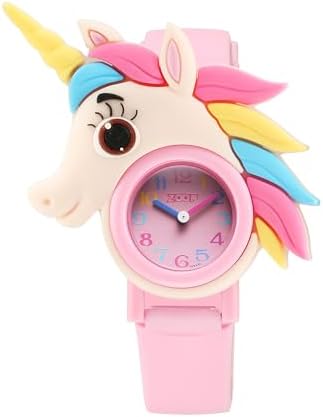 Zoop Friends from Nature Quartz Analog Pink Dial Pink Plastic Strap Watch for Kids - NT16039PP01