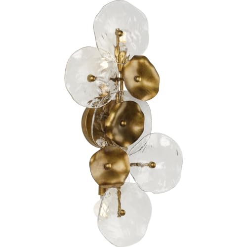 Progress Lighting Loretta 24 in. Four-Light Gold Ombre Modern Wall