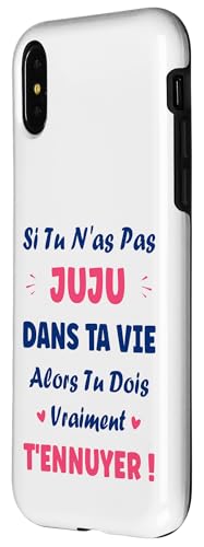 Si tu n'as Pas Juju Fille Drole Prénom Humour Juju Coque pour iPhone X/XS – vue 2