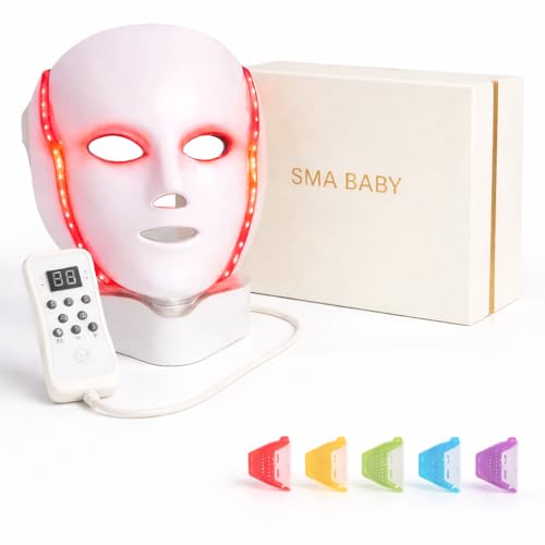 Masque LED Visage Luminothérapie – Anti-Âge, Acné & Taches –