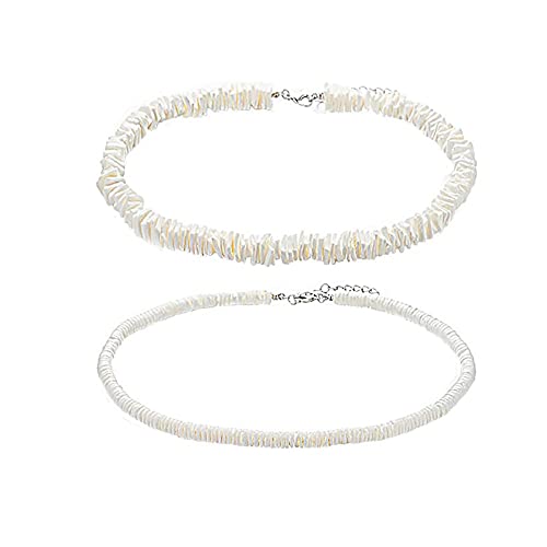 Collier de coquillages résistant à l'eau, le bijou de surfeur fait main qui ne s'abîme pas à la plage