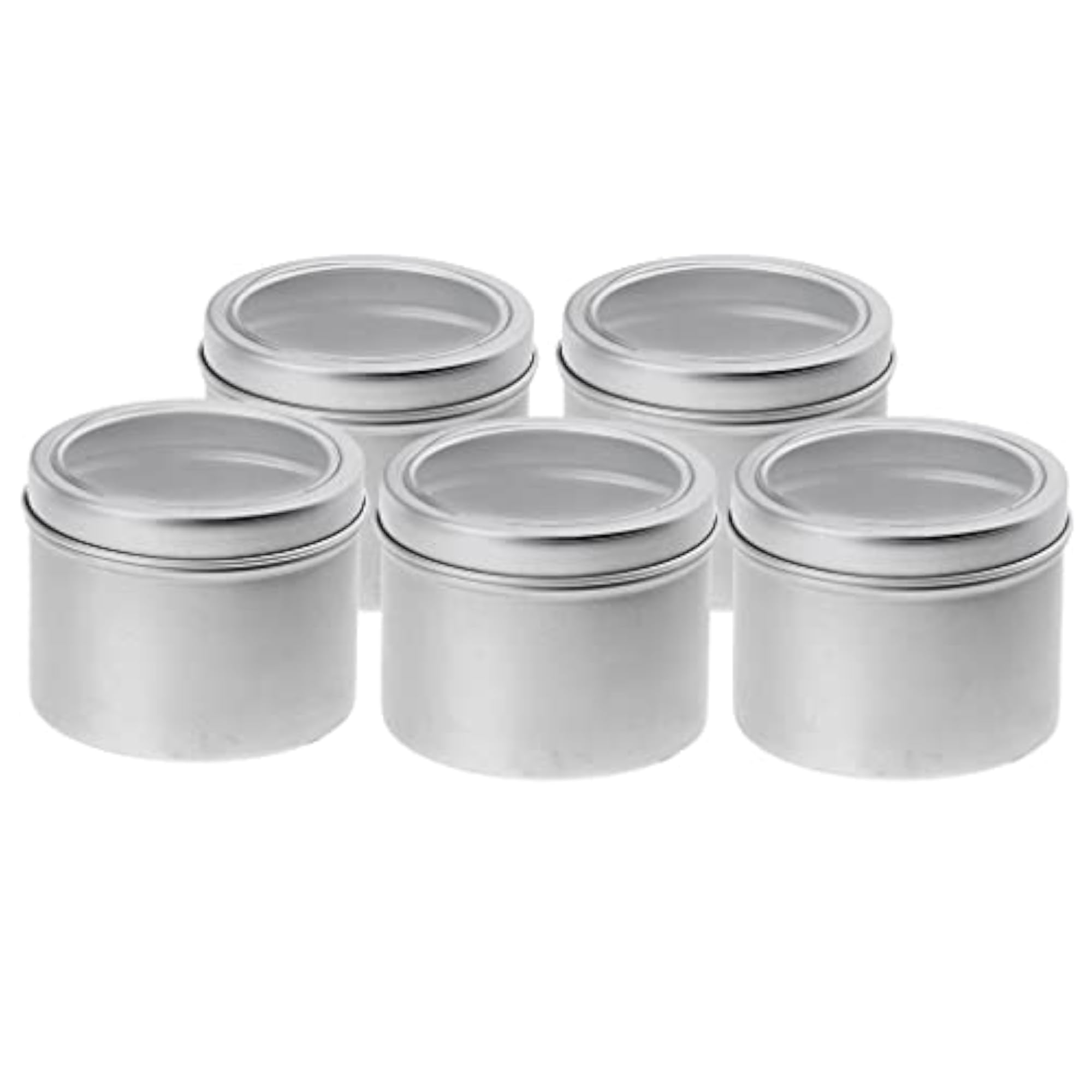 60X 100Ml Aluminium Tin Lip Balm Tin Pots