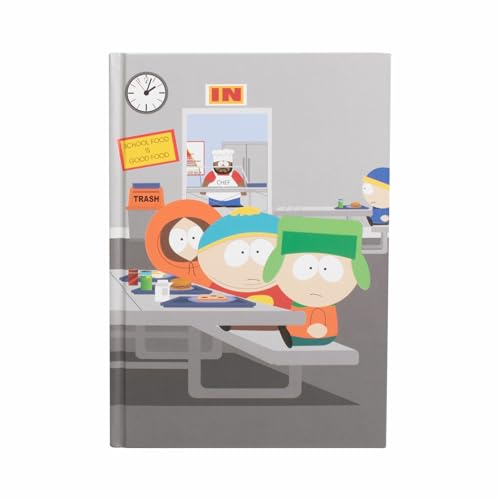 South Park - Cuaderno de notas DIN A5, 120 páginas alineadas para notas y Co., para todos los fans de