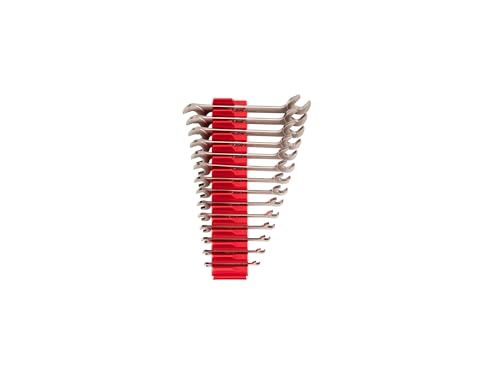 TEKTON Angle Head Open End Wrench Set 14-Piece | WAE91204