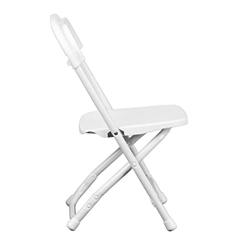 Flash Furniture 10-Y-KID-WH-GG Timmy Kids Plastic Folding Chairs thumb #10