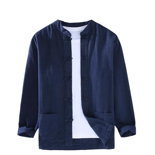 Chemise Zen coton et lin pour la méditation et le Tai Chi quotidien