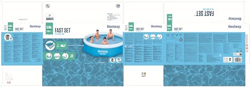 Bestway 57270 Piscina Fast Tonda Filtro 1C 305 H. 76 - 4