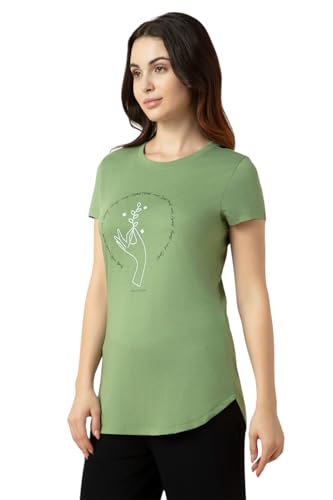 Image of Van Heusen Women's Cotton Regular Fit T-Shirt