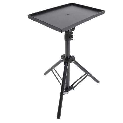 Support de trépied pour projecteur en métal et ABS avec plateau amovible