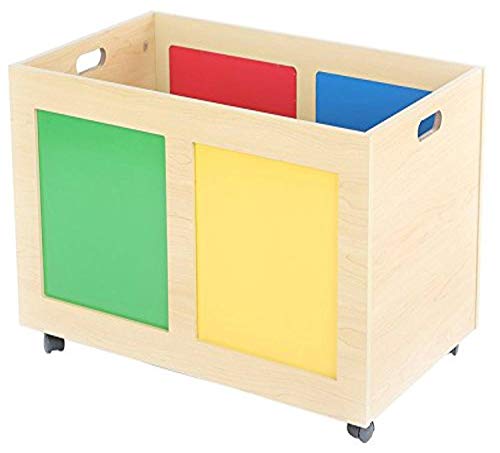 Tot Tutors Primary Focus Rolling Toy Box