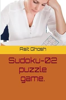 Paperback Sudoku-02 puzzle game. Book