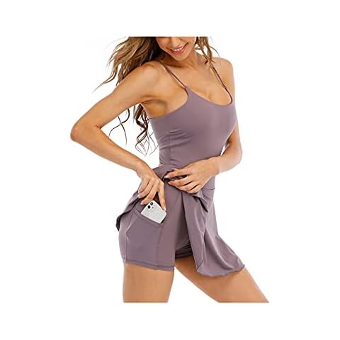 Women'S Sleeveless Exercise Tennis Dress Cover