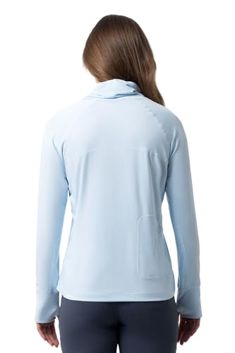 Coolibar UPF 50+ Women's Vented Paros Fishing Tee, White, X-Small, Solid - Sun Protective3