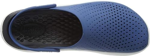 CROCS Literide Clog - Vivid Blue/Almost White - M6W8 , 204592-4SB-M6W8, Unisex Adult , Vivid Blue/Al