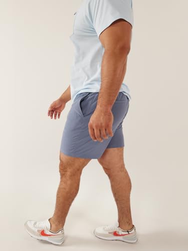 Image of Chubbies Everywear Men's Shorts - Mens Shorts Casual 6in Inseam, Elastic Waist, Water-Resistant, Zipper Pocket