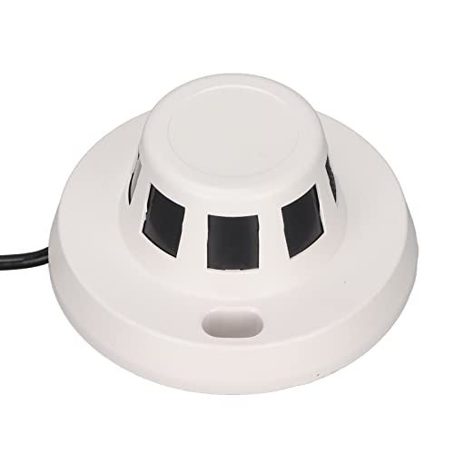 Smoke Detector Camera, 1080P Remote Internet Access Hidden Camera Smoke Detector WiFi Indoor Security Camera Smoke Detector,for Home Warehouse