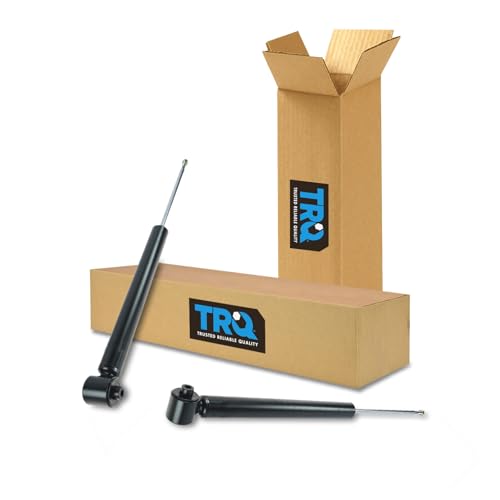 TRQ Rear Shock Absorber Set Compatible with 1999-2004 Audi A6 1998-2005 Volkswagen Passat