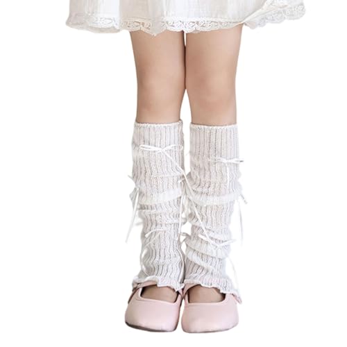 MENGLANSI Calf Socks Fashion Socks Long Stockings Stacked Leg Warmer for Teen Girl Age 3-13 Year