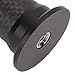 2 Section Carbon Fiber Tripod Extension Tube, Tripod Center Column Extender, Lightweight Aluminum Alloy Construction with Quick Release Twist Lock, 3/8 Inch to 1/4 Inch Adapter