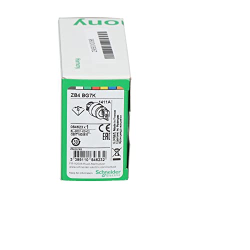 Schneider Electric ZB4BG7 sélecteur à clé robuste Harmony XB4 - 7