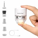 FLEXTAILGEAR Tiny Pump 3X Portable Air Pump for Inflatables, Advanced Low Noise Design, Air Mattress Pump with 5-Mode Light, Electric Air Pump for Camping Gear Pool Floats Sleeping Pads