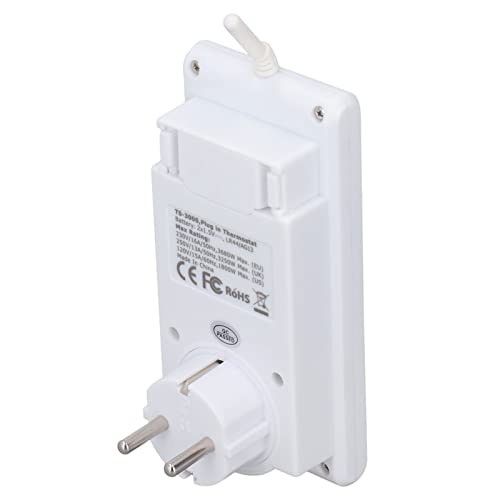 Thermostat sans fil programmable avec contrôle automatique 230V