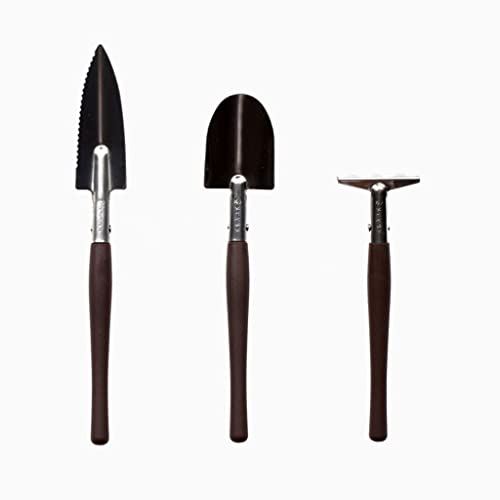 Mini Herramienta de Cultivo agrícola para trasplante de Plantas bonsái portátil de 3 Piezas para jardinería