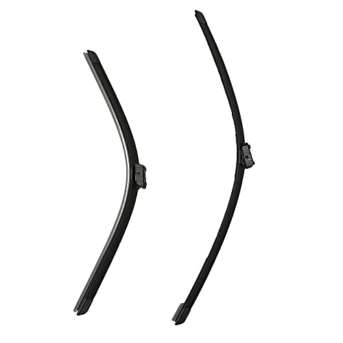Image of Oshotto Frameless (O.E.M Type) Wiper Blades Compatible with Volvo XC90 Old - 2005-2014 (24 inch / 22 inch)