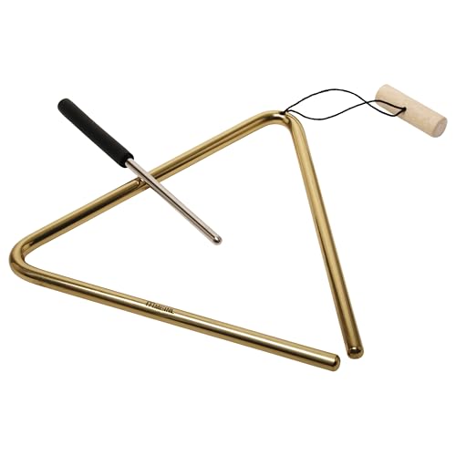 Meinl Percussion Brass Triangle Instrument - Large Sound