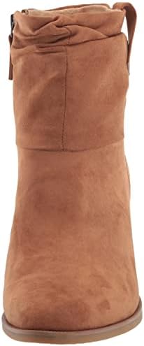 Dr. Scholl's Womens Kall Me Western Bootie Brown Fabric 9 M | Image 1