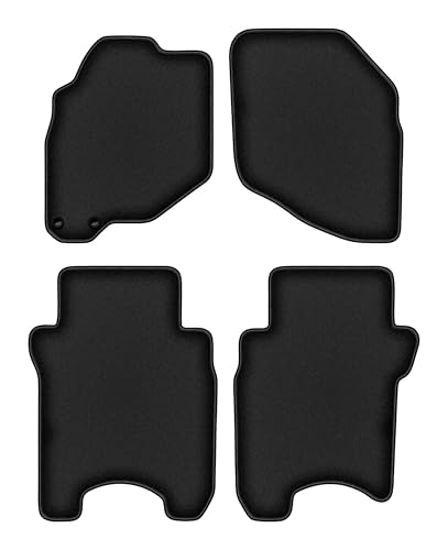 Tapis de sol de qualité supérieure en velours polyamide pour Honda Jazz II