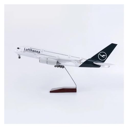 Avión A380 Lufthansa 1/160 maqueta de 45.5 cm para decorar despachos y salones