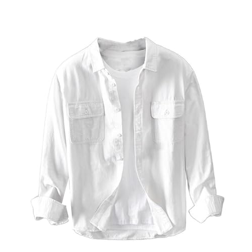 Veste surchemise pour homme avec poche poitrine casual