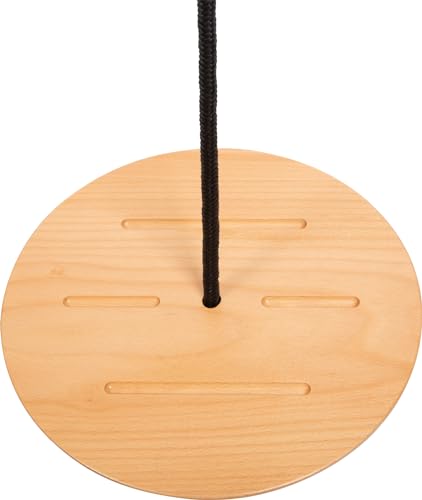 small foot Tellerschaukel mit Kletterseil „Black Line“, Kletterschaukel...